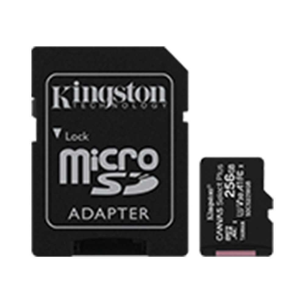 Kingston, Memory Cards, Tech, Canvas, Select Plus, 256GB, MicroSDXC, Class 10, 537079